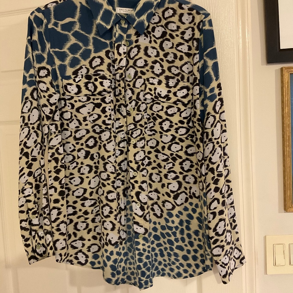 Equipment 100% Silk Shirt